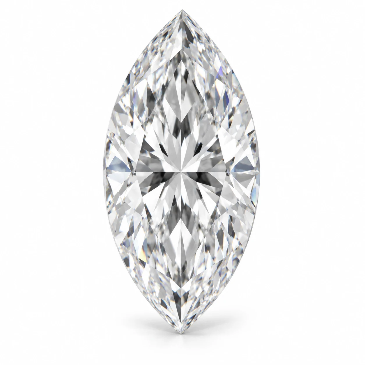 Liumianding New Material — marquise diamond illustration Liumianding New Material marquise 培育ダイヤモンド(イメージ)